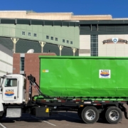 Loading and Unloading dumpsters